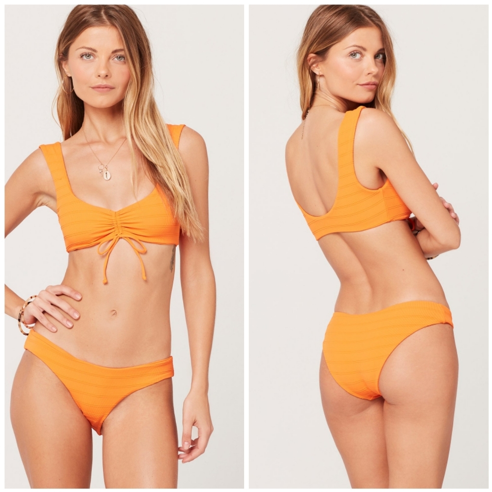 L*Space Frida Top Rosemary Bottom Bikini Full Set - Picture 3 of 9